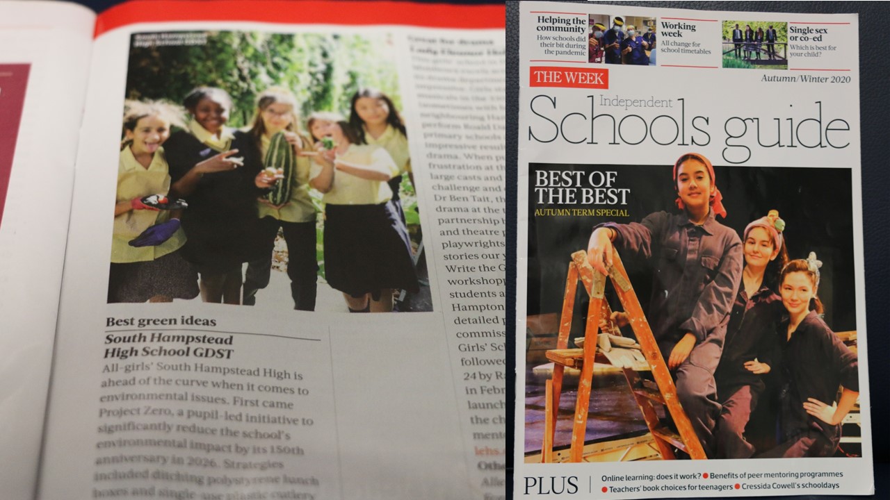 In The Week | Latest News | News | South Hampstead High School