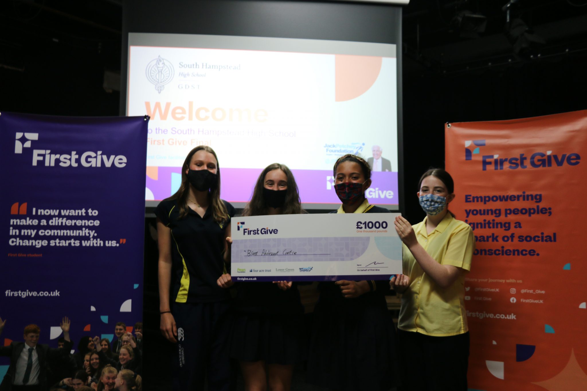 First Give | Latest News | News | South Hampstead High School
